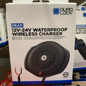 QUAD LOCK – 12V-24V Weatherproof Wireless Charging Head